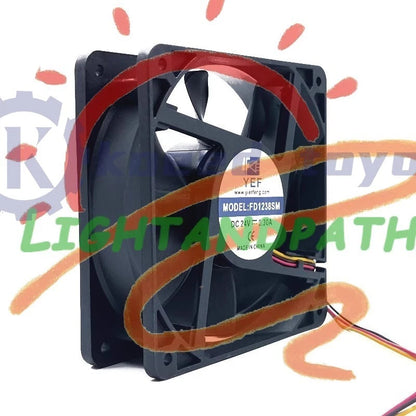 YEF FD1238SM DC24V 0.30A 12cm 3-Wire Cooling Fan #Li