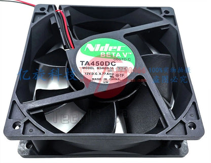 Nidec BETAV TA450DC B34659-35 RAD 12V 0.77A 12cm Cooling Fan