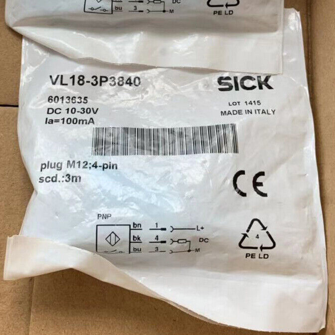 VL18-3P3840 Proximity Switch Sensor Fast - SICK