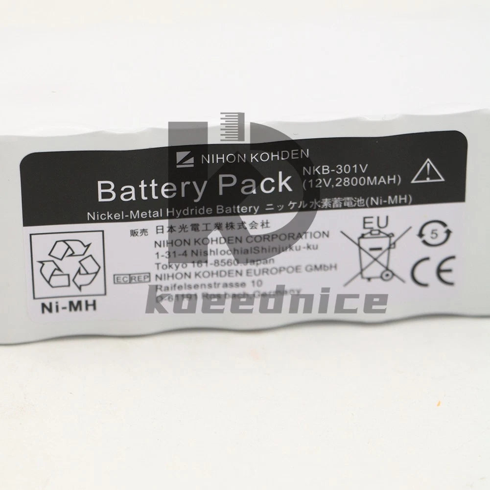 Nihon Kohden TEC-7631C TEC-7621C TEC7721 NKB-301V 2800mAh battery
