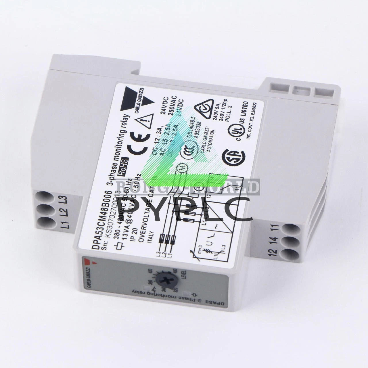 One CARLO GAVAZZI DPA53CM48 DPA53CM48B006 RELAYS