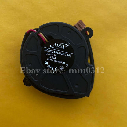 ADDA AB5012MX-A03 DC 12V 0.30A projector blower turbine cooling fan