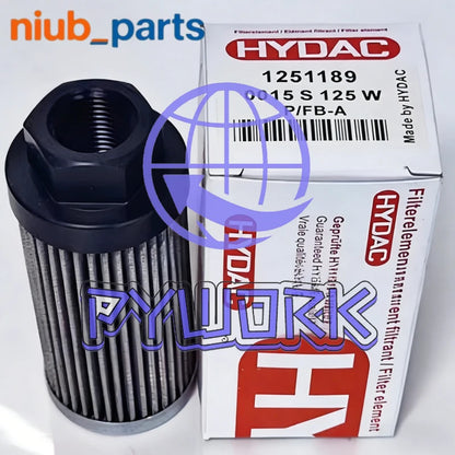 0015S125W 1PC HYDAC Filter Element 0015 S 125 W Material-No 1251189