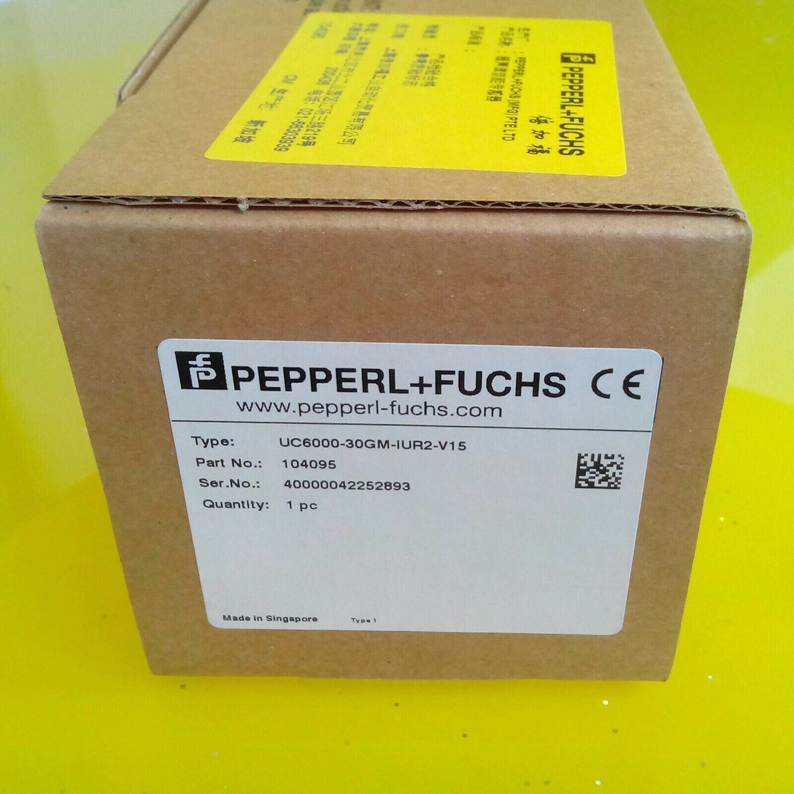 new  UC6000-30GM-IUR2-V15 Pepperl+Fuchs Ultrasonic sensors Pepperl