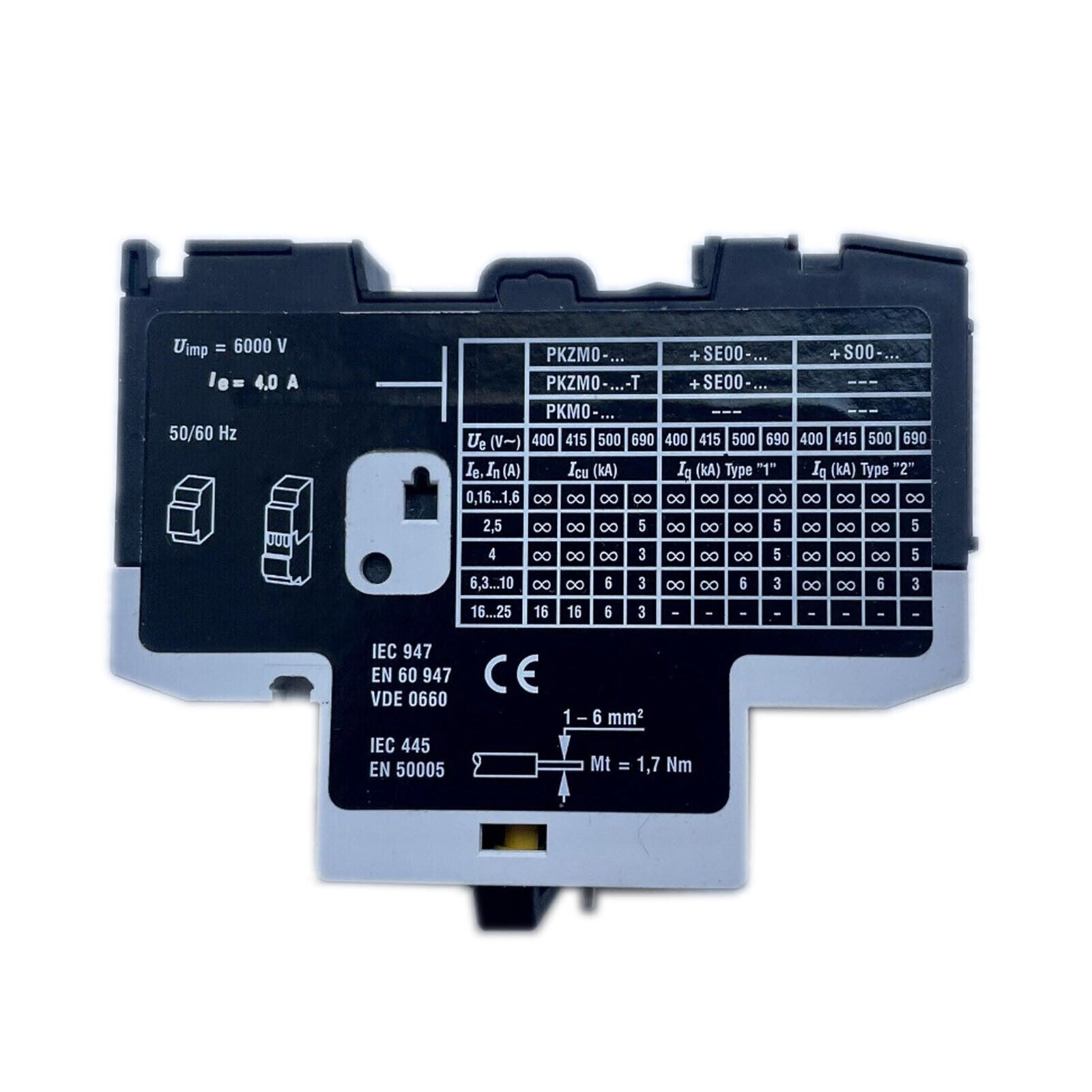 1 PCS  IN BOX MOELLER PKZM0-4 2.5-4.0A protection circuit breaker MOELLER