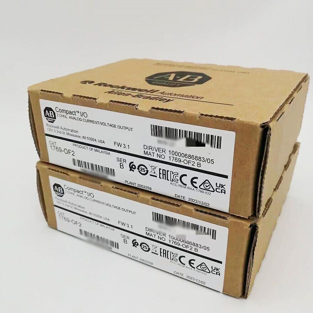 Allen Bradley Compact Output Module Factory Sealed 1769-OF2 SER B - ALLEN BRADLEY