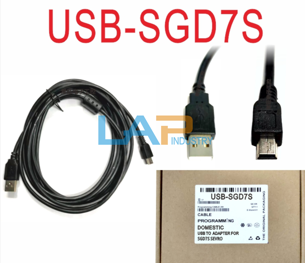 new 1PCS  USB-SGD7S Programming Cable FOR Yaskawa SGD7S-∑-V series servo drive 3M