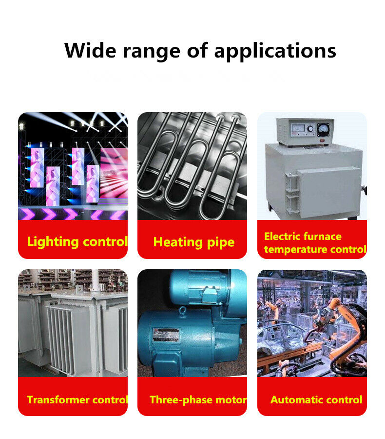 new FTYU3 H380D 150A 380V FULRD three-phase AC solid state relay voltage regulator - FORTY TWO INDUSTRIAL SOLUTIONS