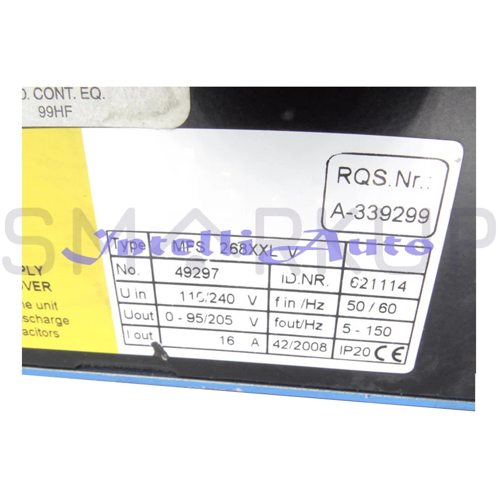 Tested REO-USA MFS 268 XXL Frequency Converter