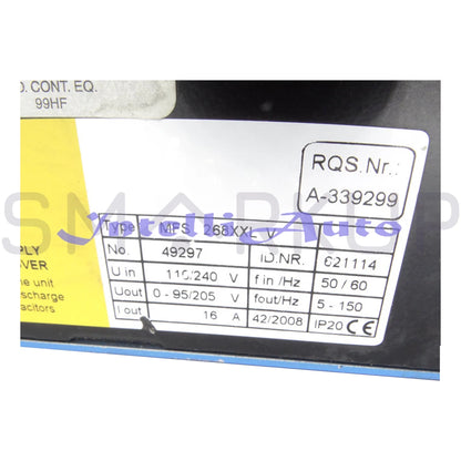 Tested REO-USA MFS 268 XXL Frequency Converter
