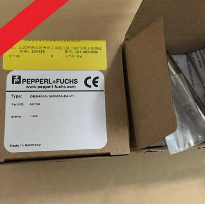 Pepperl+Fuchs OBS4000-18GM60-E4-V1 Inductive Sensor Fast Ship - High-Precision Industrial Sensor with Quick Installation and Long Lasting Performance - PEPPERL+FUCHS