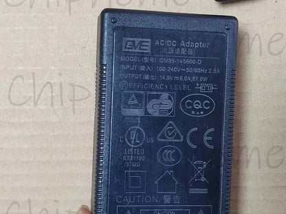 1X GVE Car Refrigerator Power Adapter GM95-145600-D 14.5V 6.0A 87W 12/24V