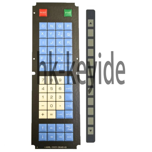 1PC Fanuc A98L-0001-0646#B & A98L-0001-0630 Membrane Keysheet Keypad One~