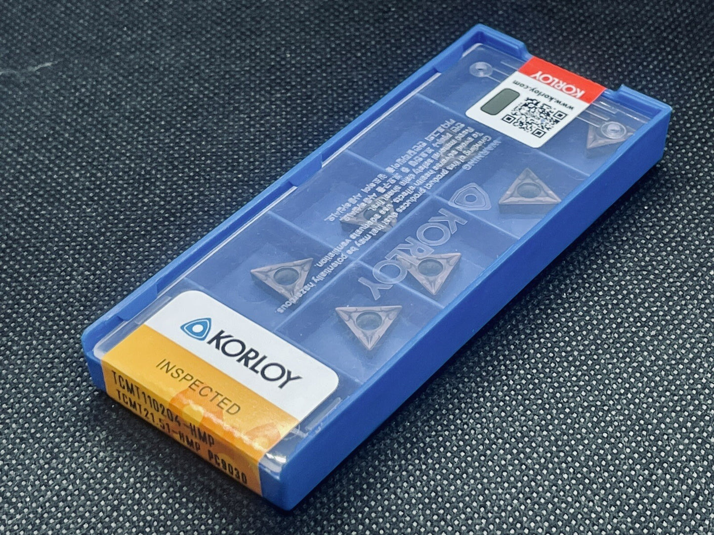 KORLOY TCMT 21.51 HMP PC9030 TCMT110204 Carbide Inserts 10pcs Free Ship!