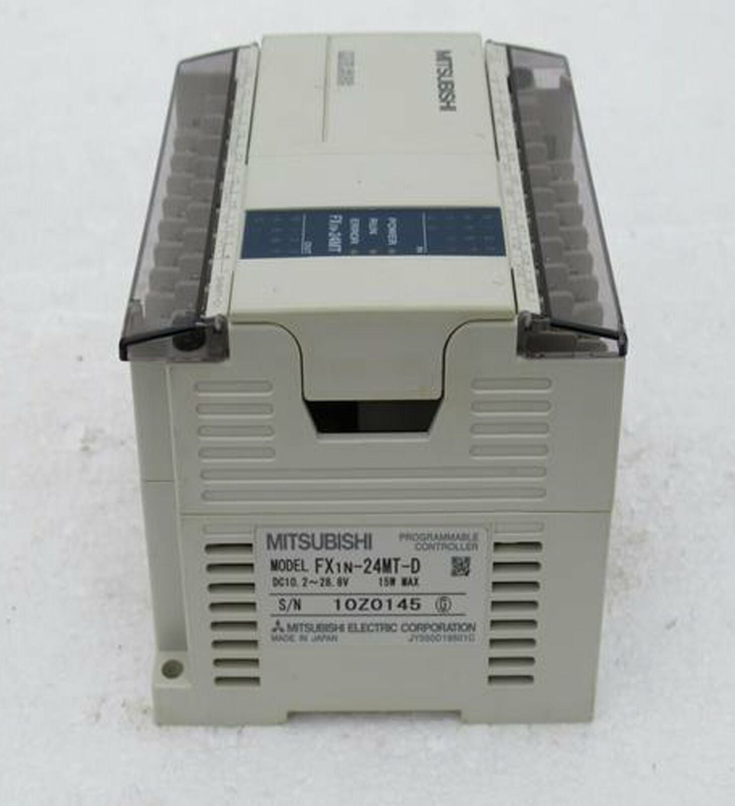 used Mitsubishi Melsec FX1N24MTD input tested good condition - MITSUBISHI