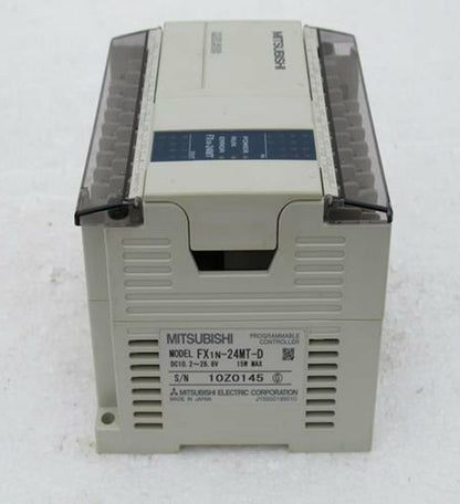 used Mitsubishi Melsec FX1N24MTD input tested good condition - MITSUBISHI