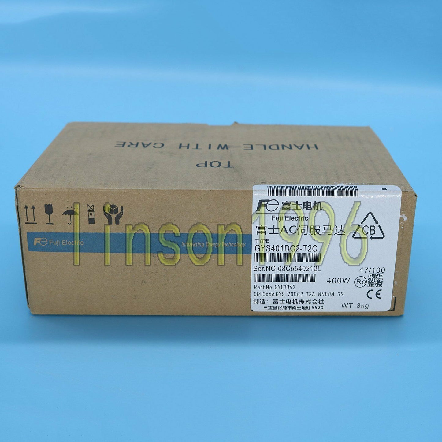 New One Fuji AC Servo Motor GYS401DC2-T2C - ONE FUJI