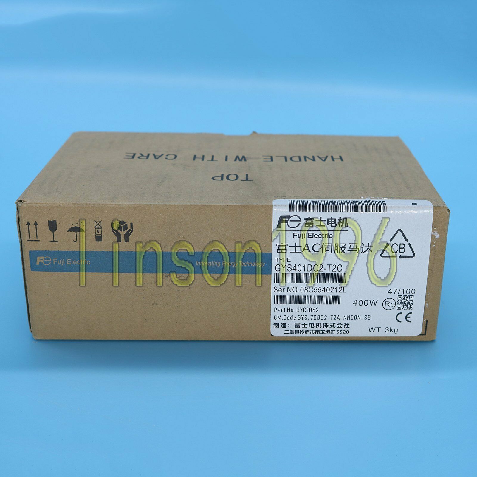 New One Fuji AC Servo Motor GYS401DC2-T2C - ONE FUJI