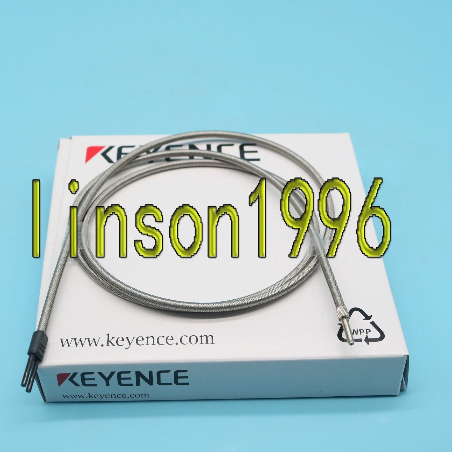 New 1PCS KEYENCE Fiber Optic Sensor - Model FU-2303 - KEYENCE
