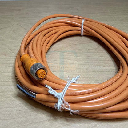 ! Lumberg Automation RKT 8-09/5 M Connection Cable w/ Molded Connector