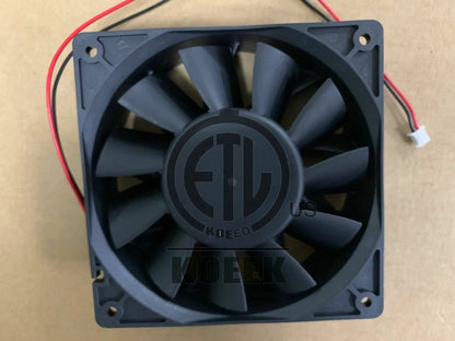 Delta PFB1224UHE DC Brushless Cooling PC Computer Fan 24V 120x120x38mm 2.4A 2Pin