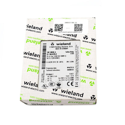 WIELAND SNE4004K-A SAFETY RELAY 24VAC-DC - WIELAND
