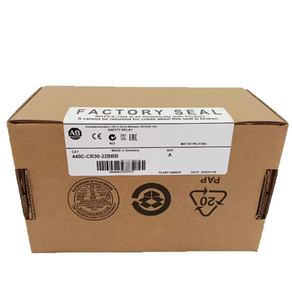 2023 New Sealed 440C-CR30-22BBB Programable Safety Relay 22 PT PLC, AB, NIB - AB