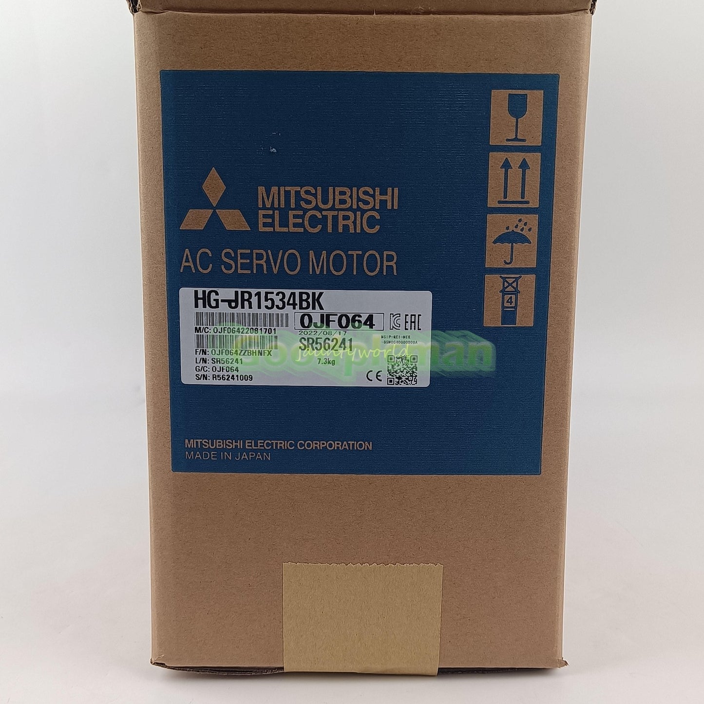 1PC Mitsubishi servo motor HG-JR1534BK