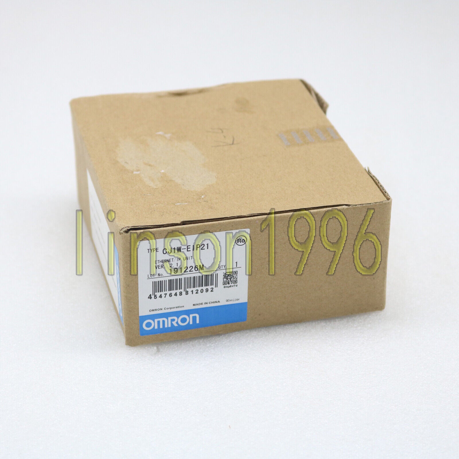CJ1W-EIP21 Ethernet Module PLC - OMRON