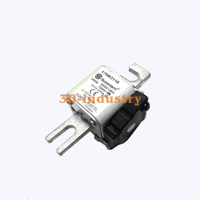 3PCS BUSSMANN Fuse 170M3118 350A 690V 700V IR700-200KA - BUSSMANN