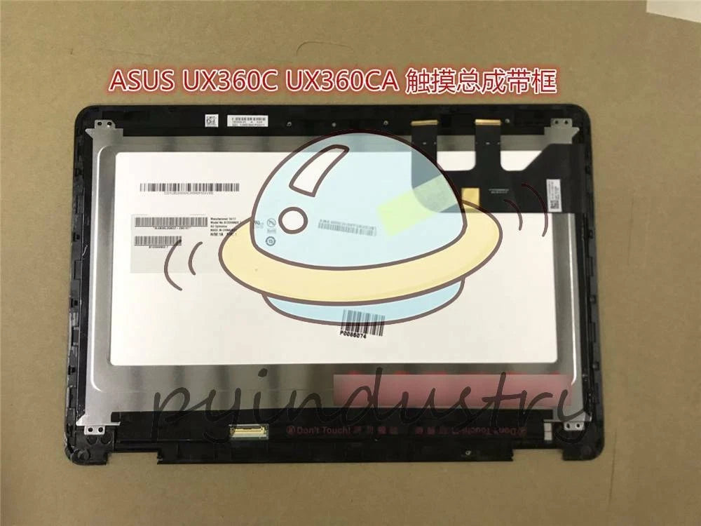 B133HAN02.7 13.3" Touch LCD Screen Assembly + Frame for ASUS Zenbook UX360CA