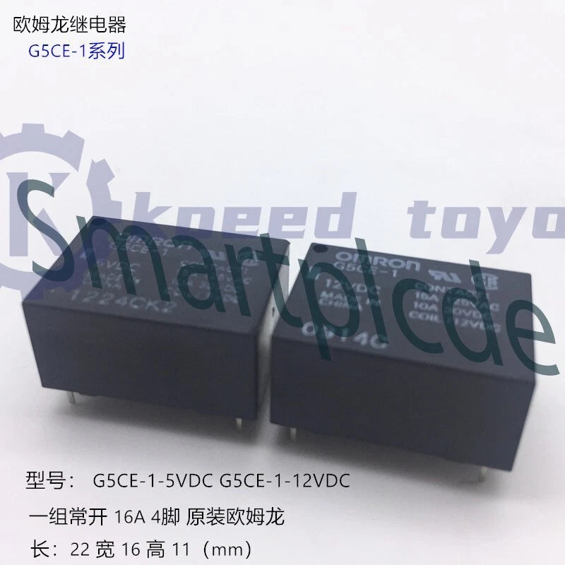10pcs relay G5CE-1-5VDC G5CE-1-12VDC 5VDC 12VDC~