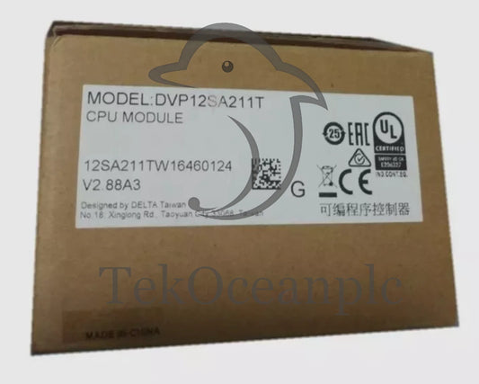 DELTA DVP-12SA11T DVP12SA211T Programmable Logic Controller 24V DC #te