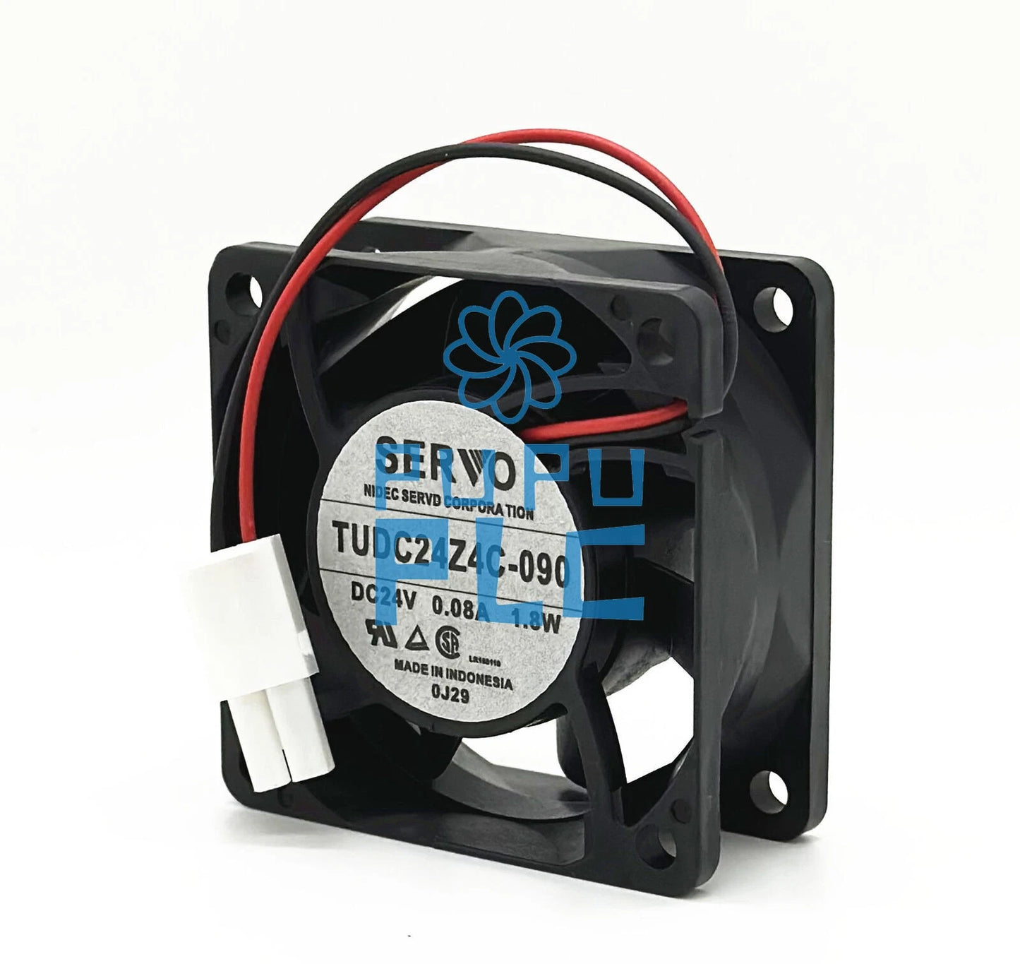 1pcs SERVO TUDC24Z4C-090 24V 0.08A 1.8W 2-line Double Ball Inverter Fan~