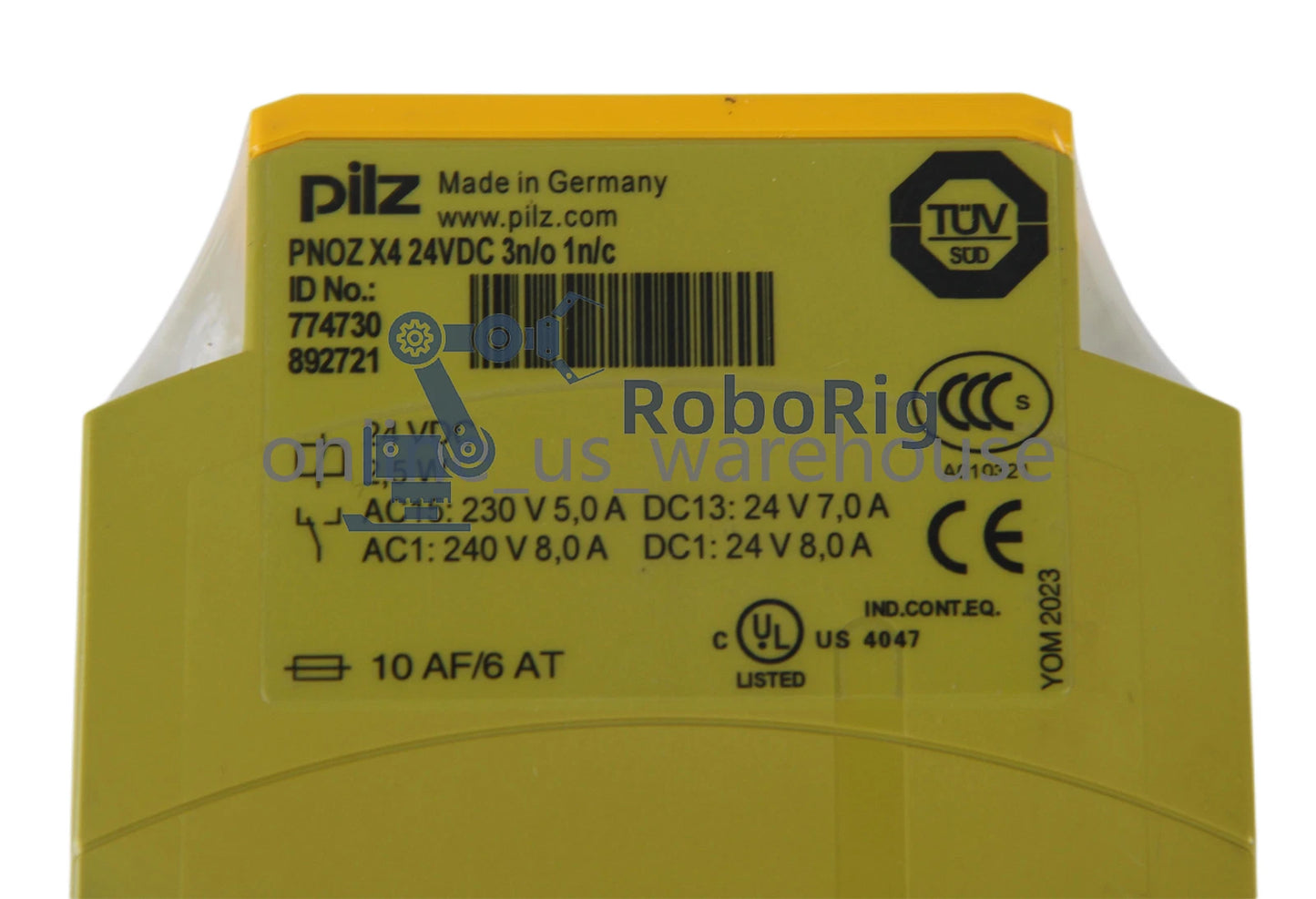 1PCS PILZ 774730 PNOZ X4 24VDC 3n/o 1n/c Safety relay module