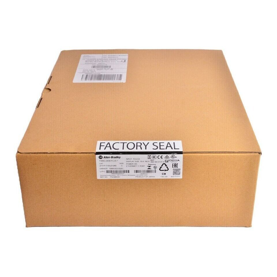 New Factory Sealed AB 2711P-T10C21D8S Ser C PanelView Plus 7 10" 2711PT10C21D8S - PANELVIEW