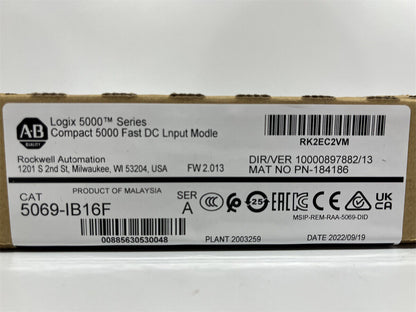 Sealed Allen-Bradley AB 5069 IB16F Compact Input Module 5069 IB16F - ALLEN-BRADLEY