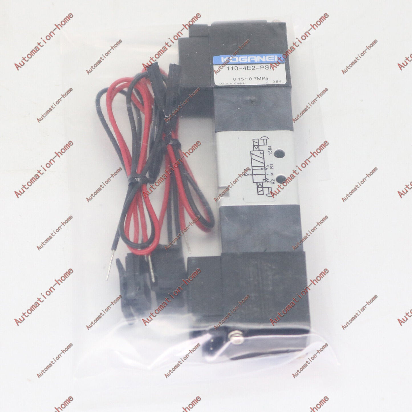 Koganei 24V Solenoid Valve DC24V Model 110-4E2-PSL - KOGANEI