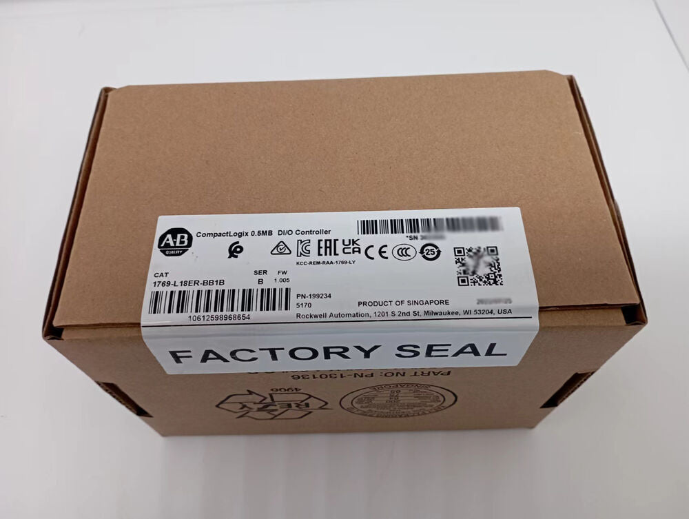 AB 1769-L18ER-BB1B CompactLogix 0.5MB Controller - COMPACTLOGIX