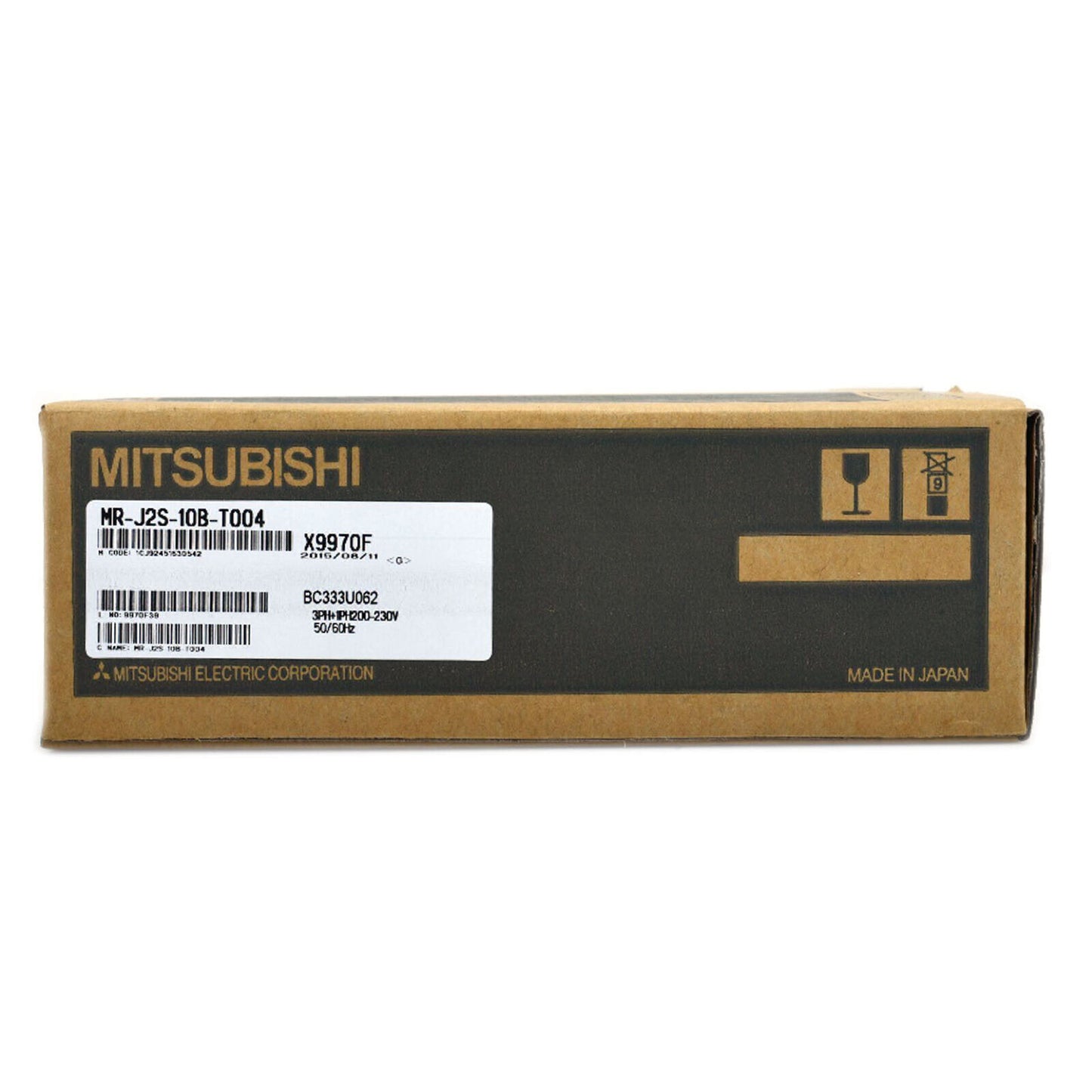 MITSUBISHI AC SERVO DRIVER MR-J2S-10B - MITSUBISHI