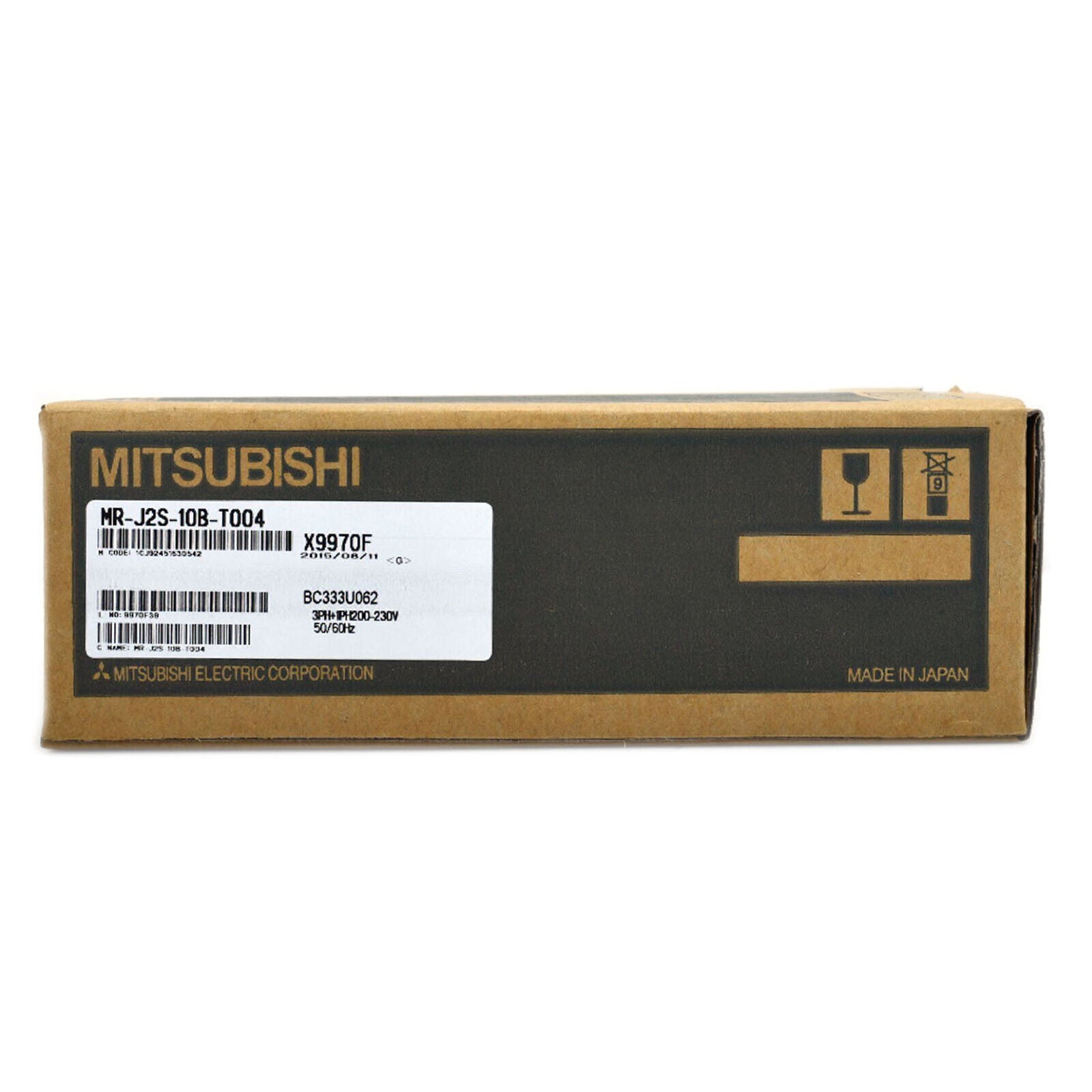 MITSUBISHI AC SERVO DRIVER MR-J2S-10B - MITSUBISHI