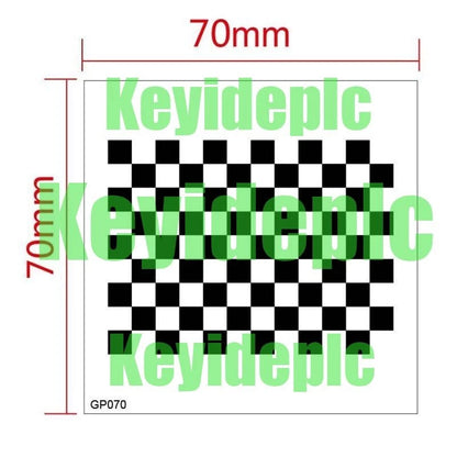 PET Checkerboard 12*9 Calibration Board Machine Vision Optical Correction Board