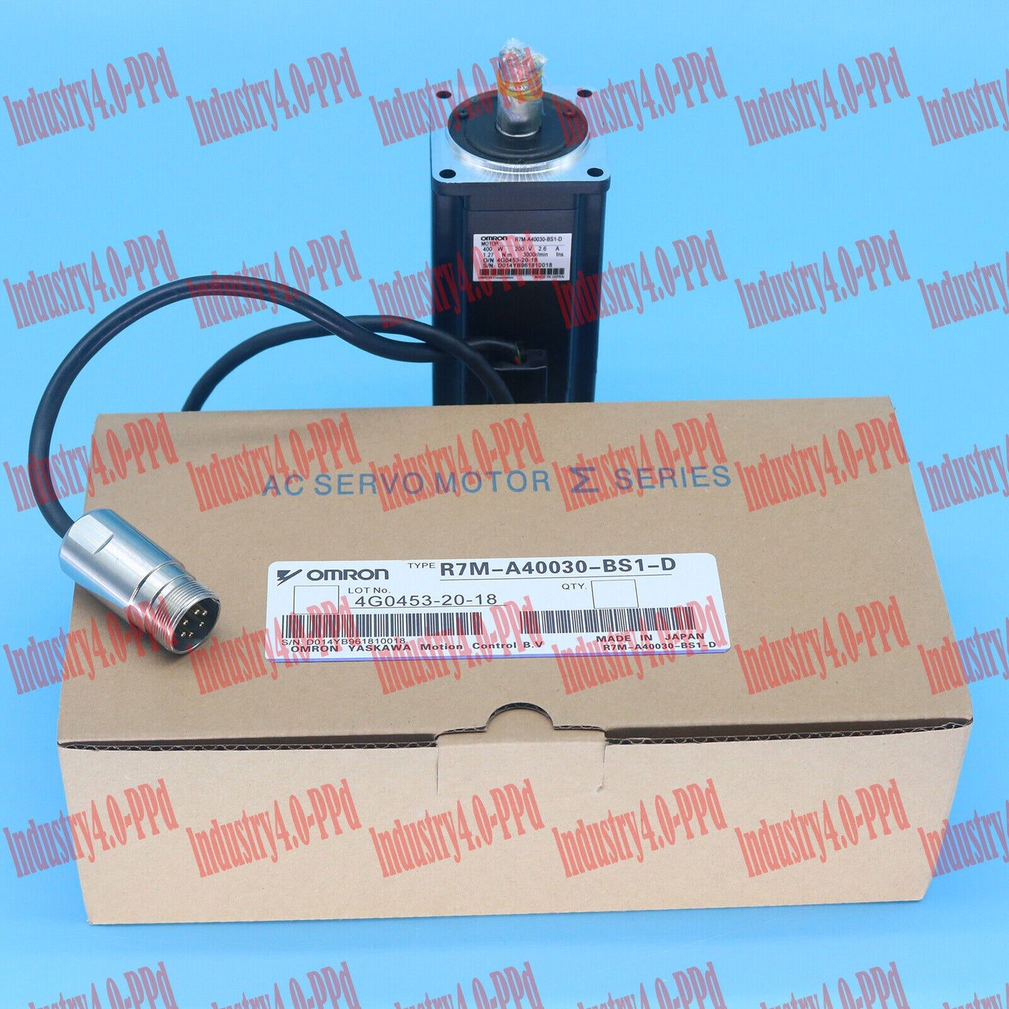 OMRON Servo Motor R7M-A40030-BS1-D Fast Delivery 1 Year - OMRON