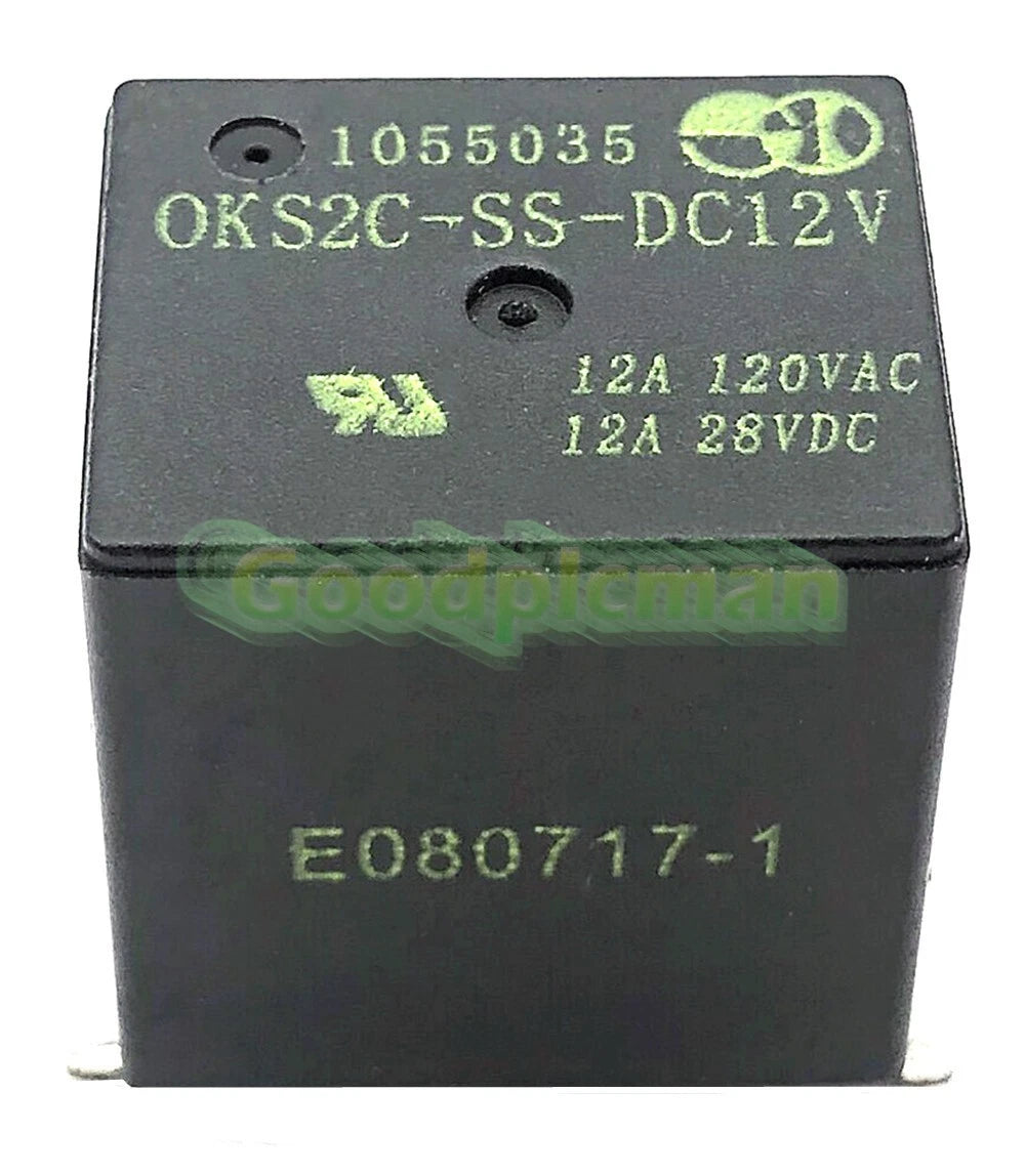 1PCS OKS2C-SS-DC12V Power Relay 12VDC 12A 120VAC 5Pin