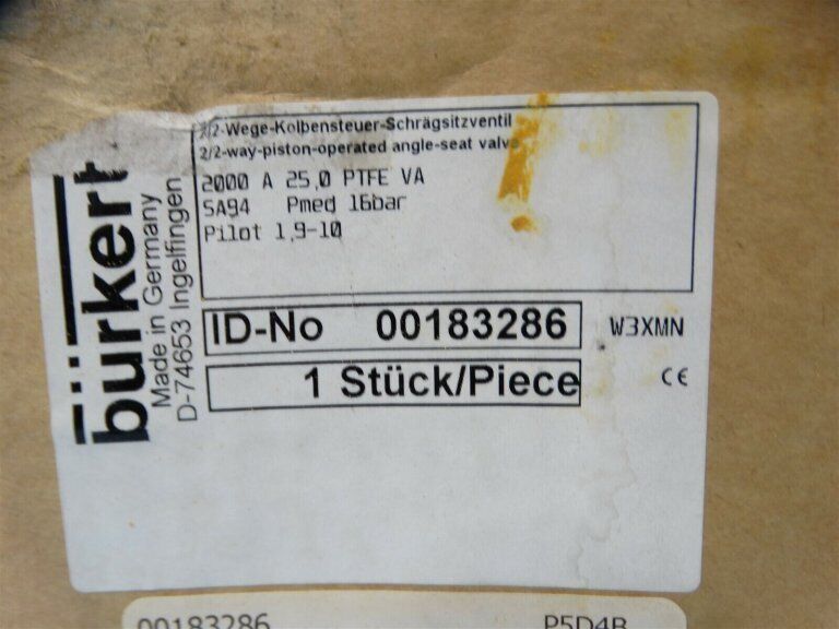 BURKERT 00183286 Professional - 64285 - Ideal Solution - BURKERT