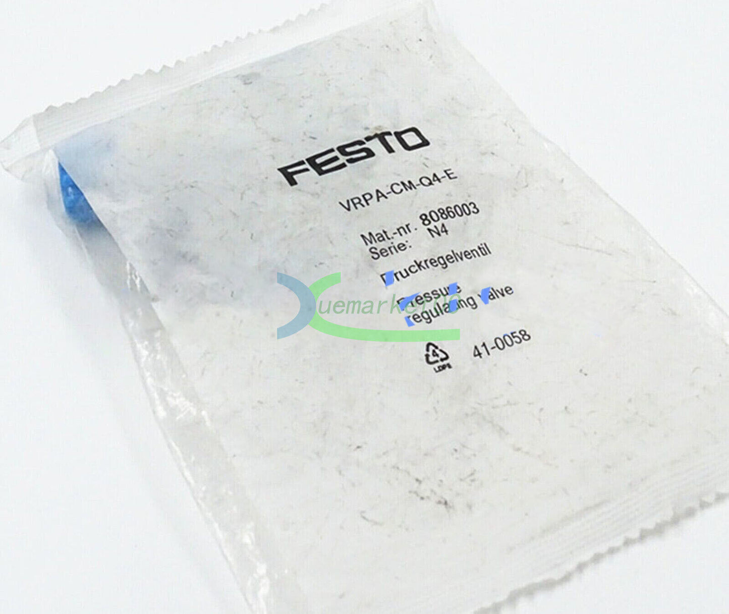 new ONE IN BOX FESTO pressure reducing valve VRPA-CM-Q4-E 8086003 - FESTO