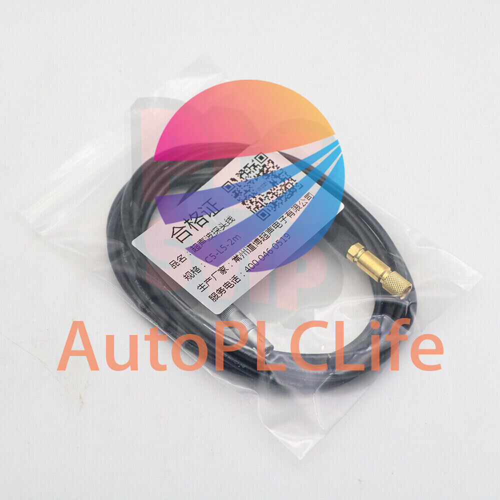 new 1Pcs Connection Cable C5-L5-2M LEMO 00 to Microdot Ultrasonic Flaw Detector - KOEED