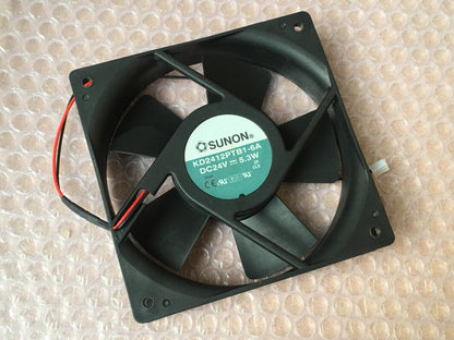 1pcs SUNON KD2412PTS1-6A 12025 24V 5.3W 12cm inverter fan