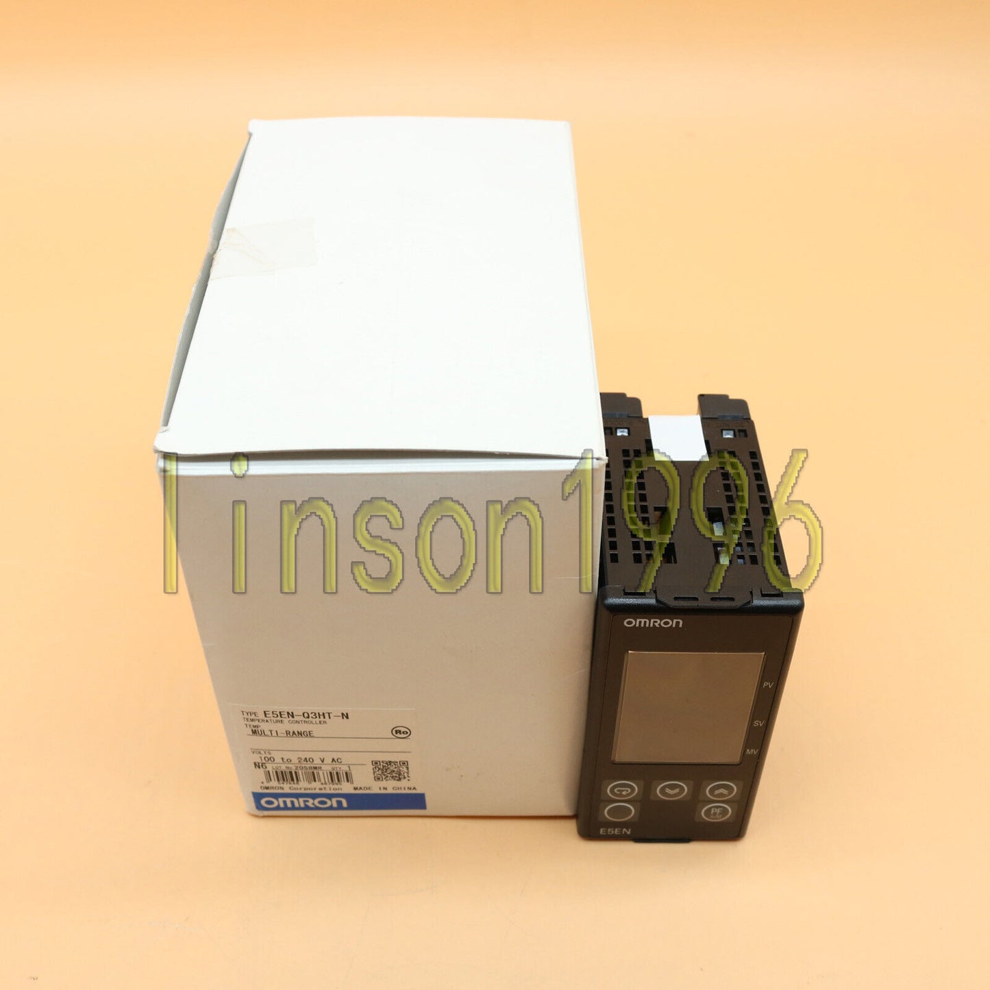 Omron E5EN-Q3HT-N Temperature Controller with Adjustable Range and Smart Accuracy - OMRON