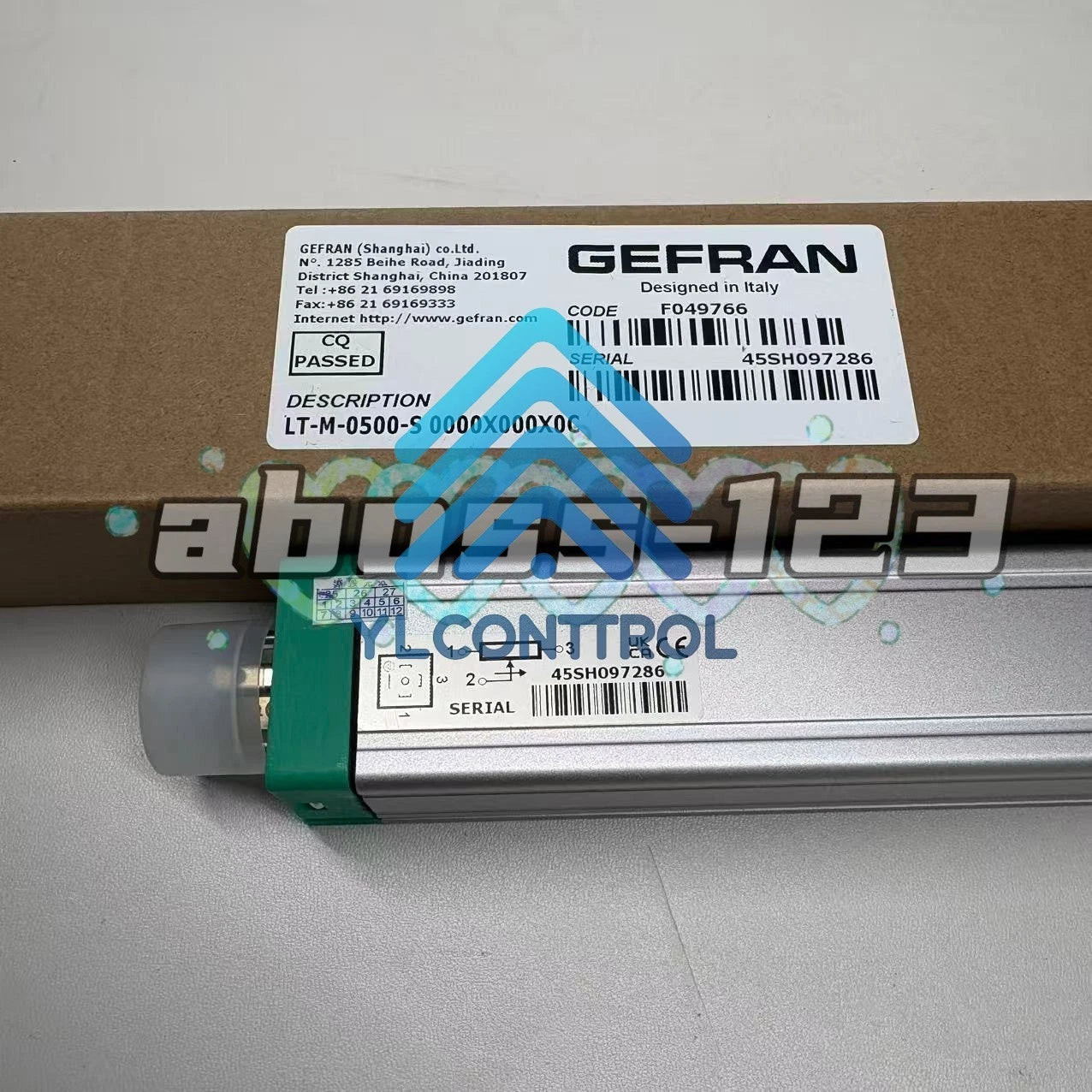 GEFRAN LT-M-0500-S Displacement sensor#1pcs